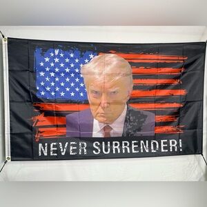 Never Surrender President Flag 5x3Ft.